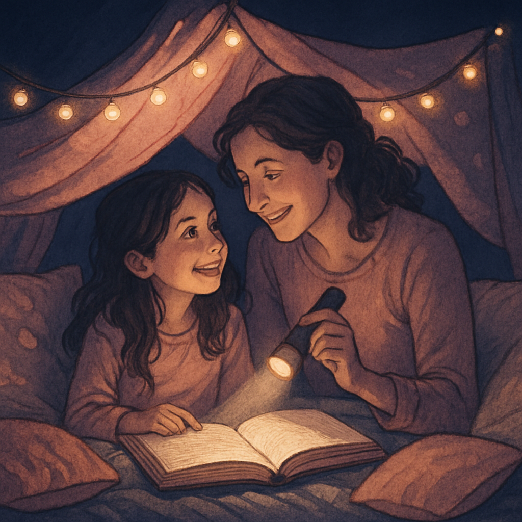 Starlit Blanket Fort Confidences Paint by diamonds art