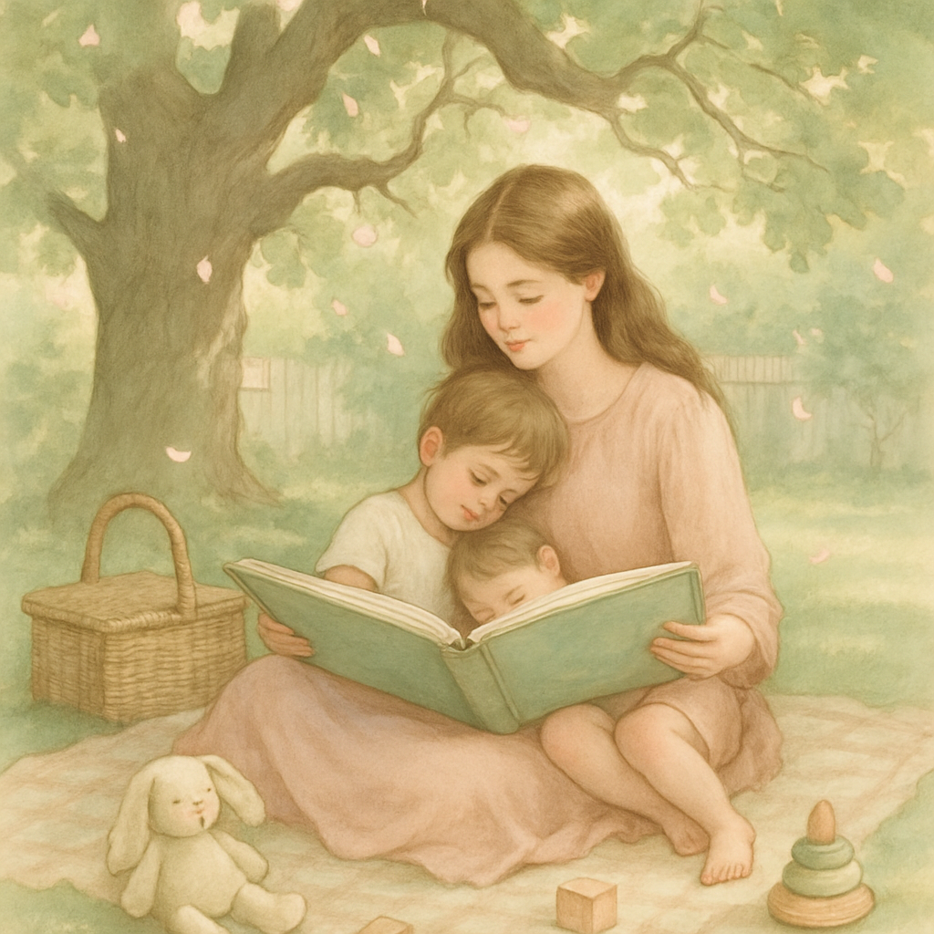 Garden Storybook Afternoon DIY paint by diamonds