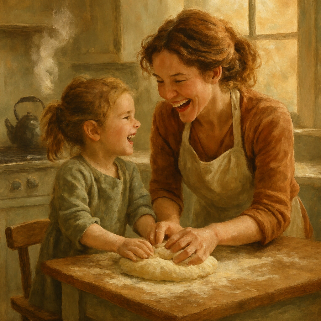 Kitchen Lullaby And Sweet Dough paint by diamond