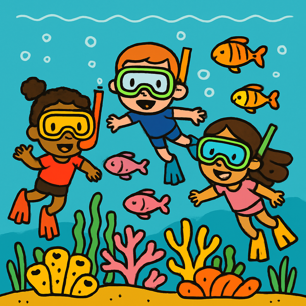 Underwater Coral Reef Adventure Paint by diamonds art
