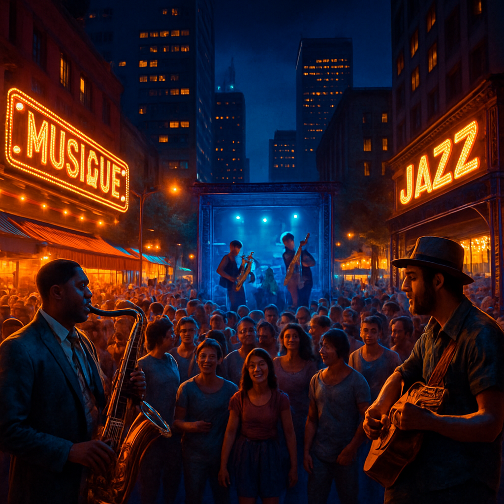 Montreal International Jazz Festival diamonded painting kits