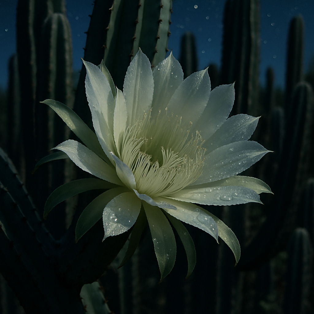 Queen Of The Night Selenicereus Grandiflorus Mexico Paint by diamonds kits