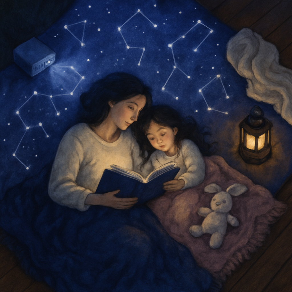 Storytime Under Constellation Canopy paint by diamonds