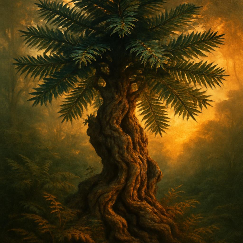 Wollemi Pine Wollemi Nobilis paint by diamonds
