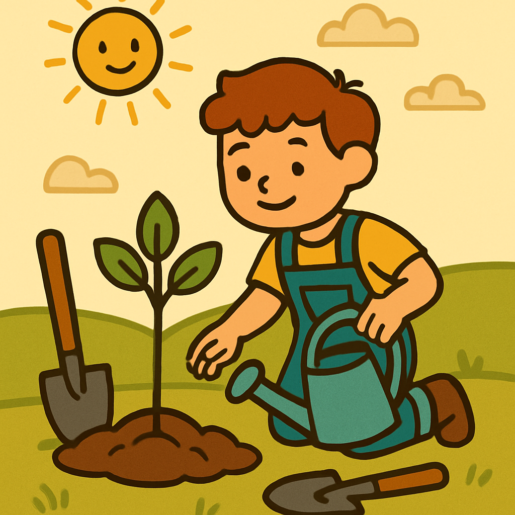 Little Eco Gardener paint by color