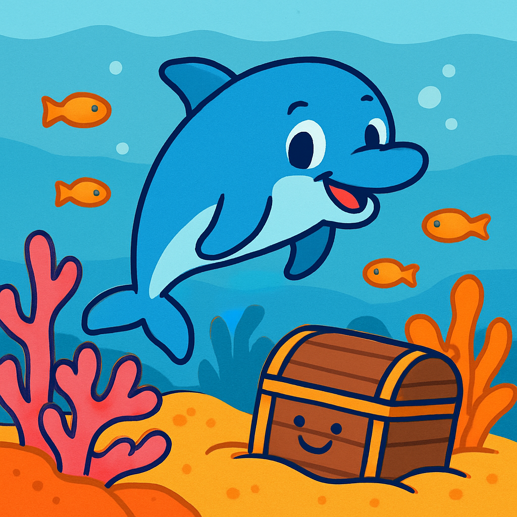 Underwater Treasure Hunt paint by diamonds