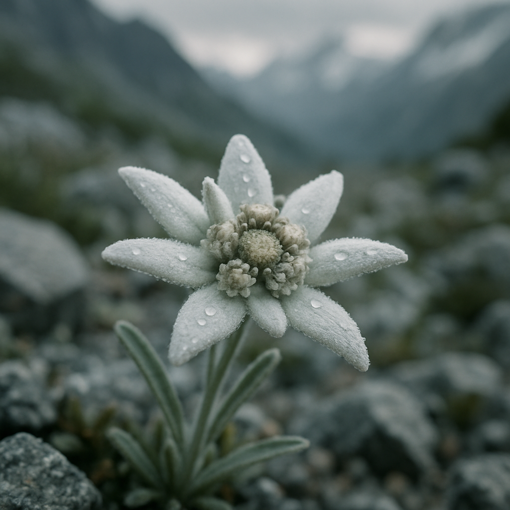 Alpine Edelweiss diamonded painting kits