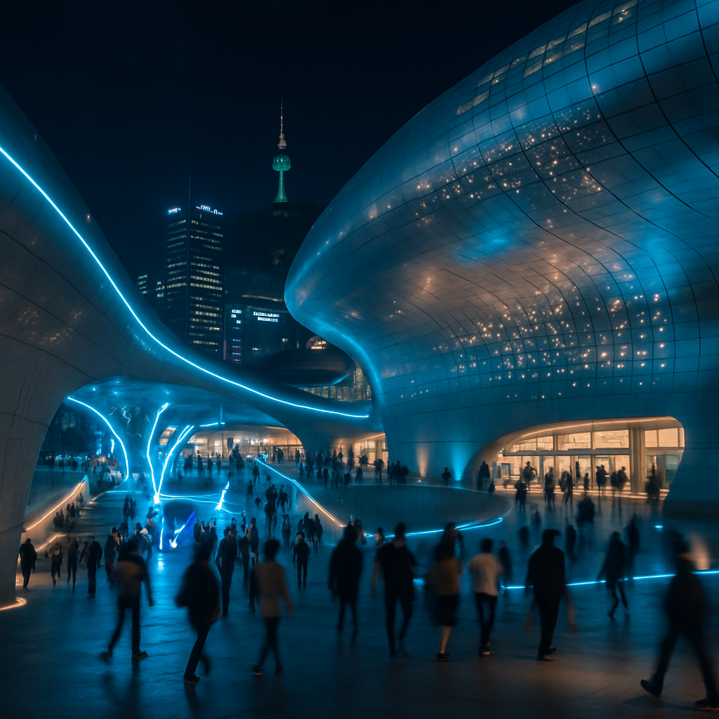 Dongdaemun Design Plaza painting diamond kit