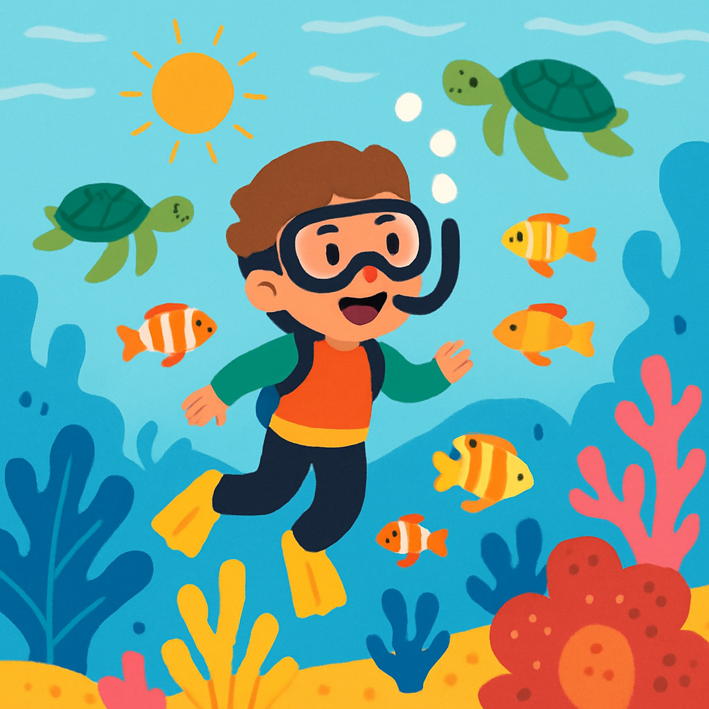 Underwater Discovery painting diamond kit