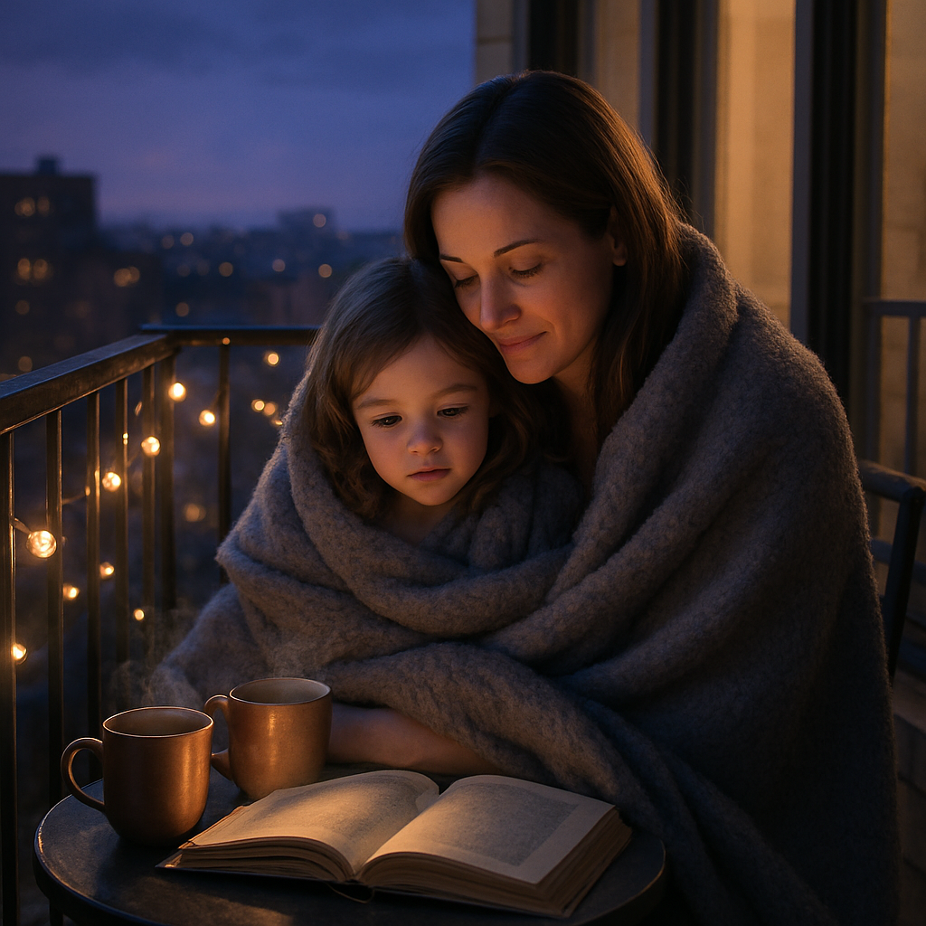 Starlight Storytime On The Balcony Paint by diamonds art