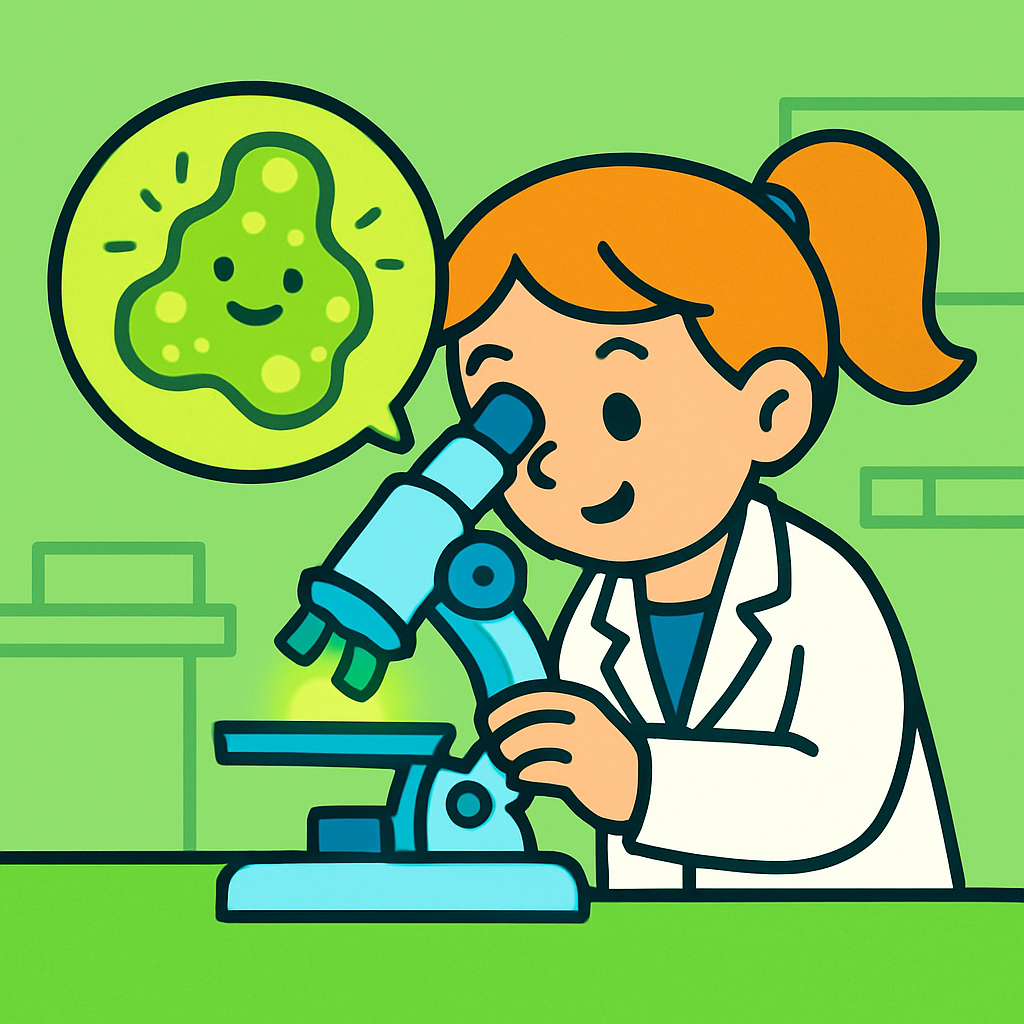 Tiny Microbe Explorer paint by diamond