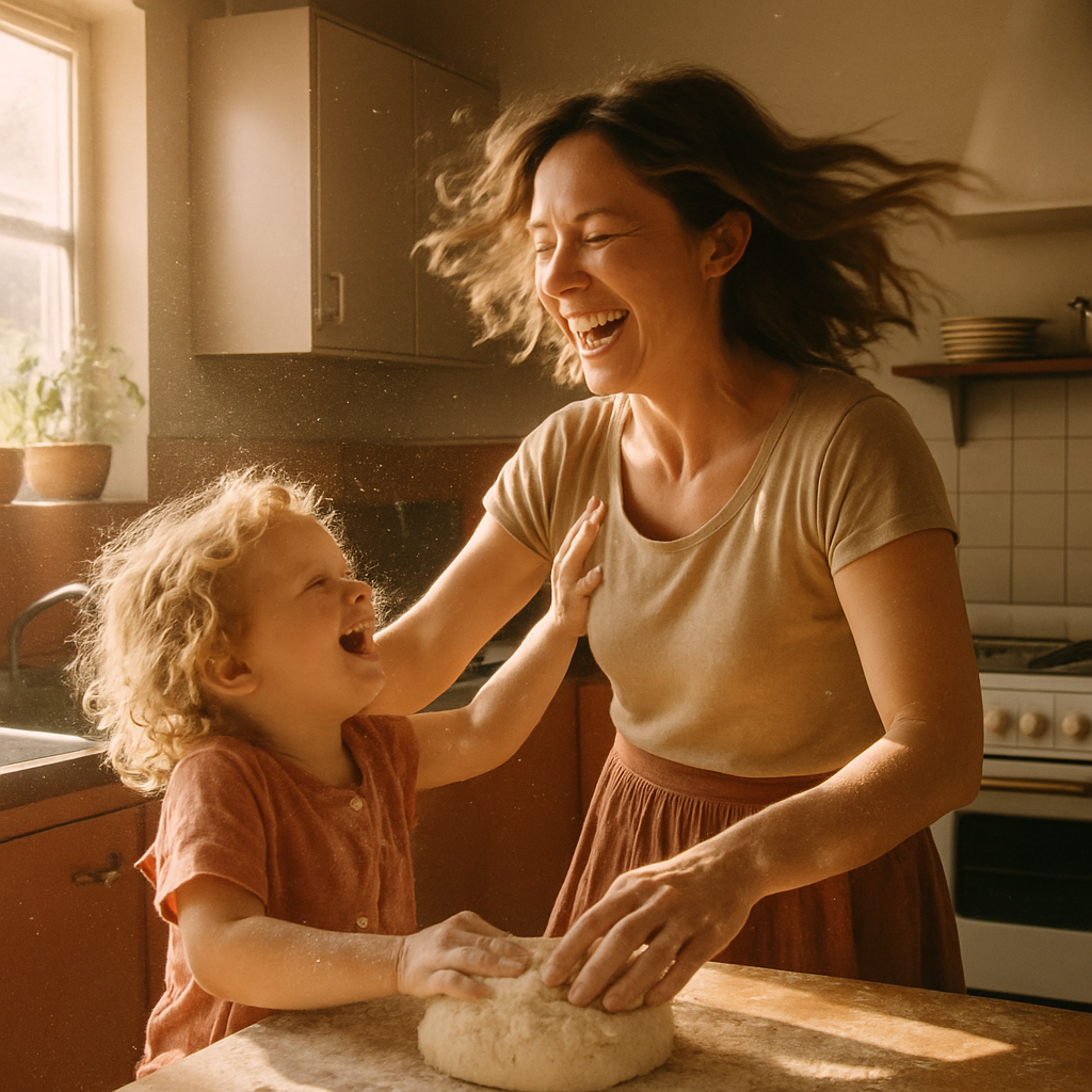 Kitchen Ballet Of Flour Covered Smiles diamonded painting kits
