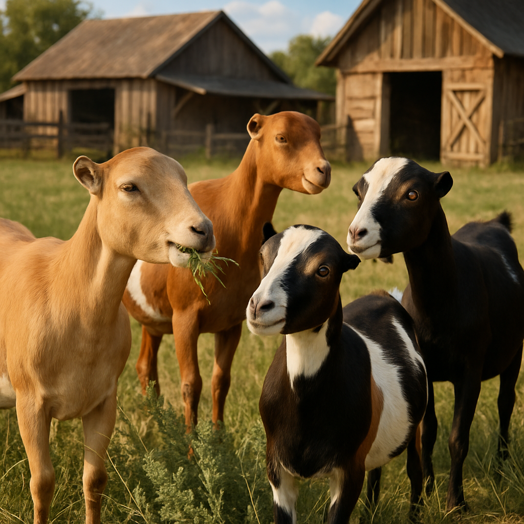 LaMancha Goat paint by diamond