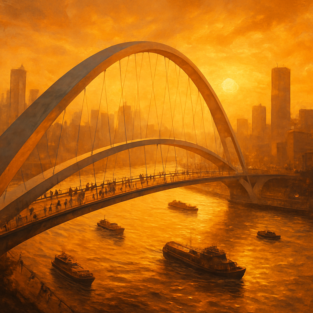 Golden Bridge Park painting diamond kit