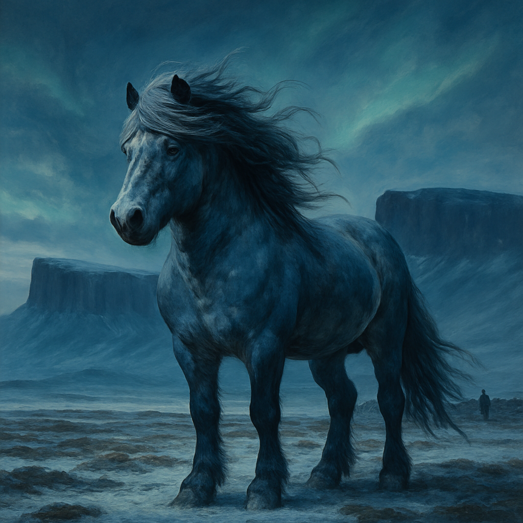 Icelandic Horse Iceland Paint by diamonds kits
