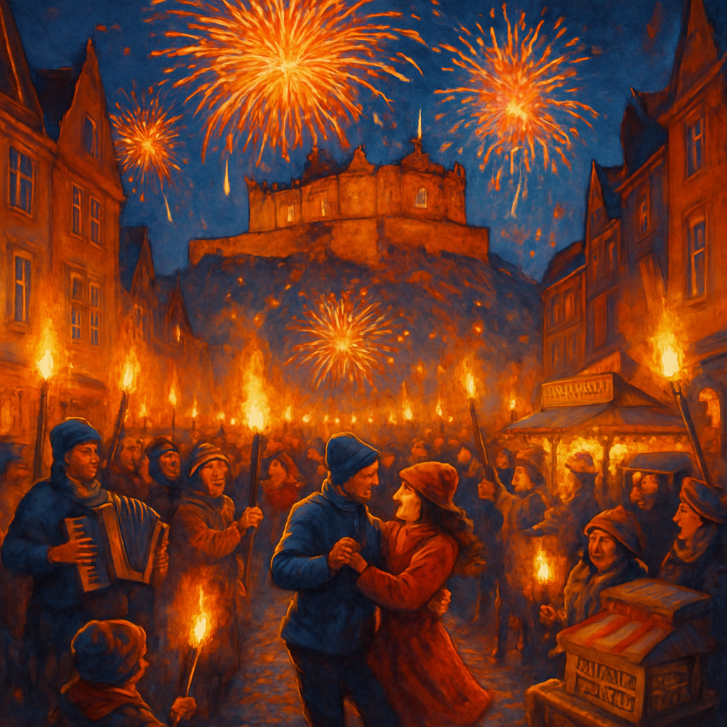 Hogmanay paint by diamonds