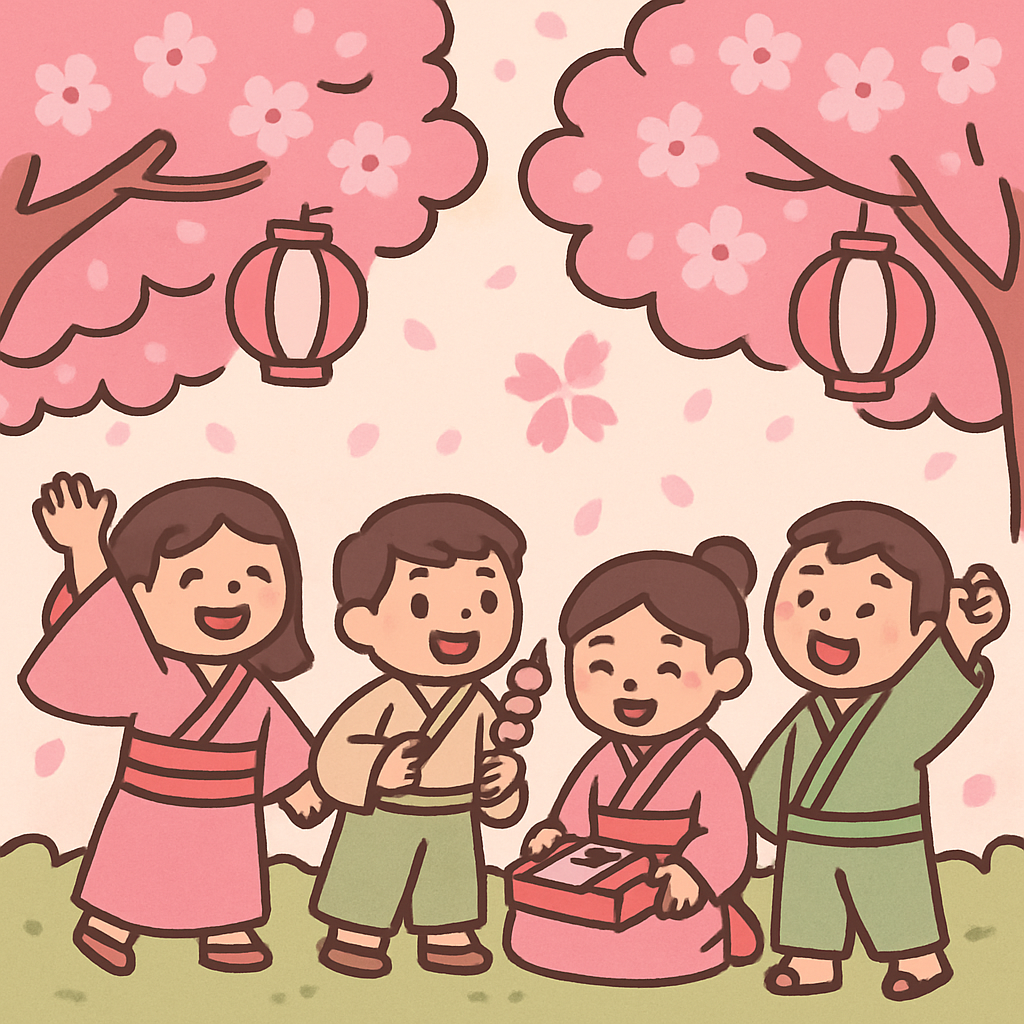 Cherry Blossom Festival Fun diamond painting
