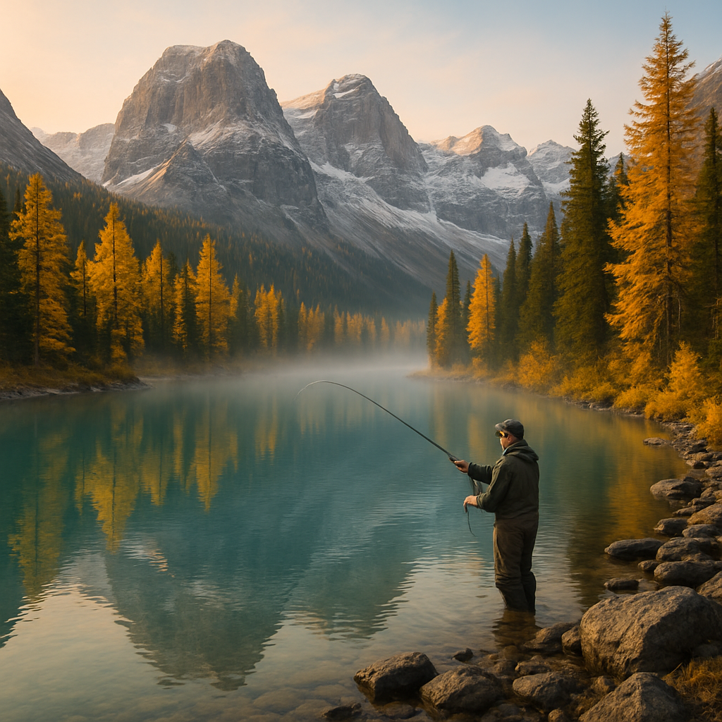 Autumn Dawn In The Canadian Rockies Paint by diamonds art