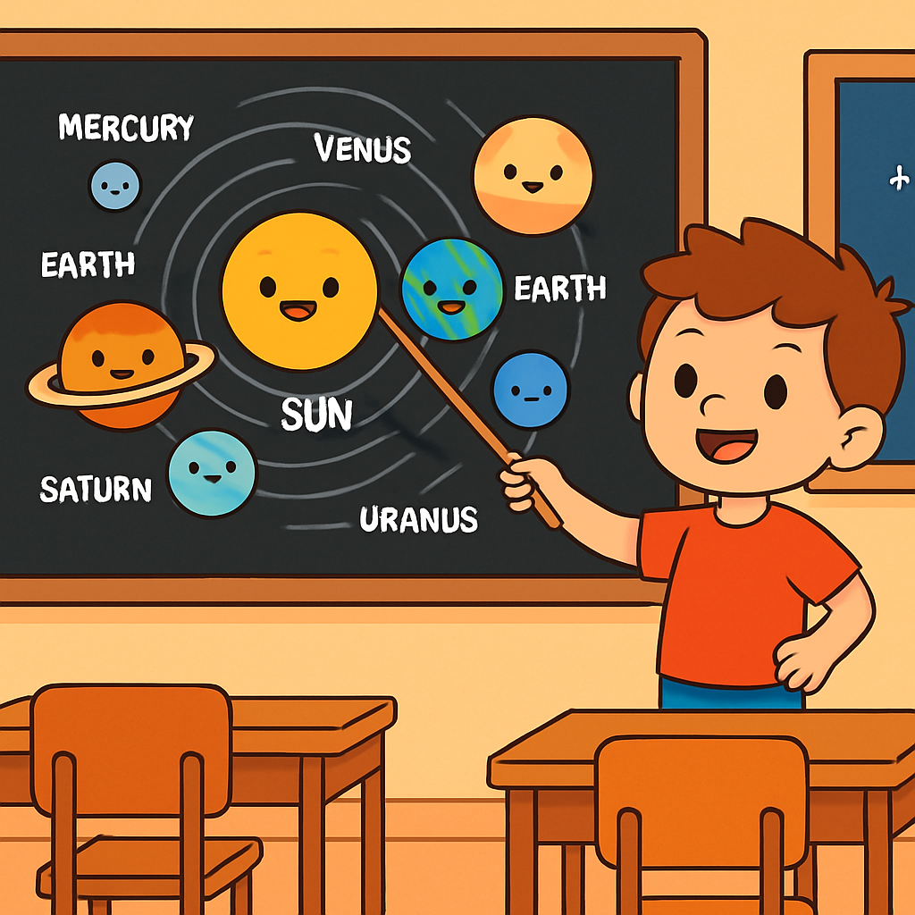 Solar System Space School paint by diamonds