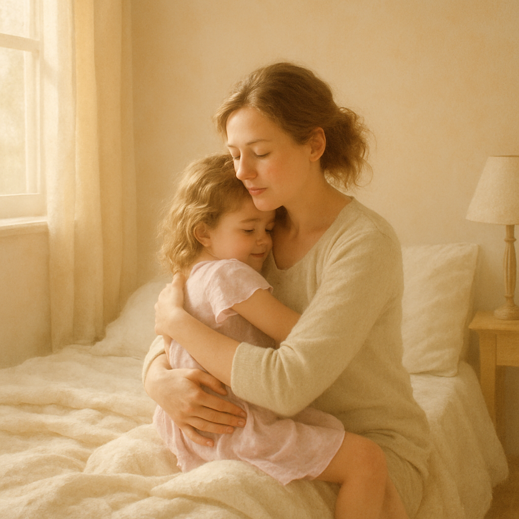 Morning Embrace Soft Light In Cozy Bedroom paint by color