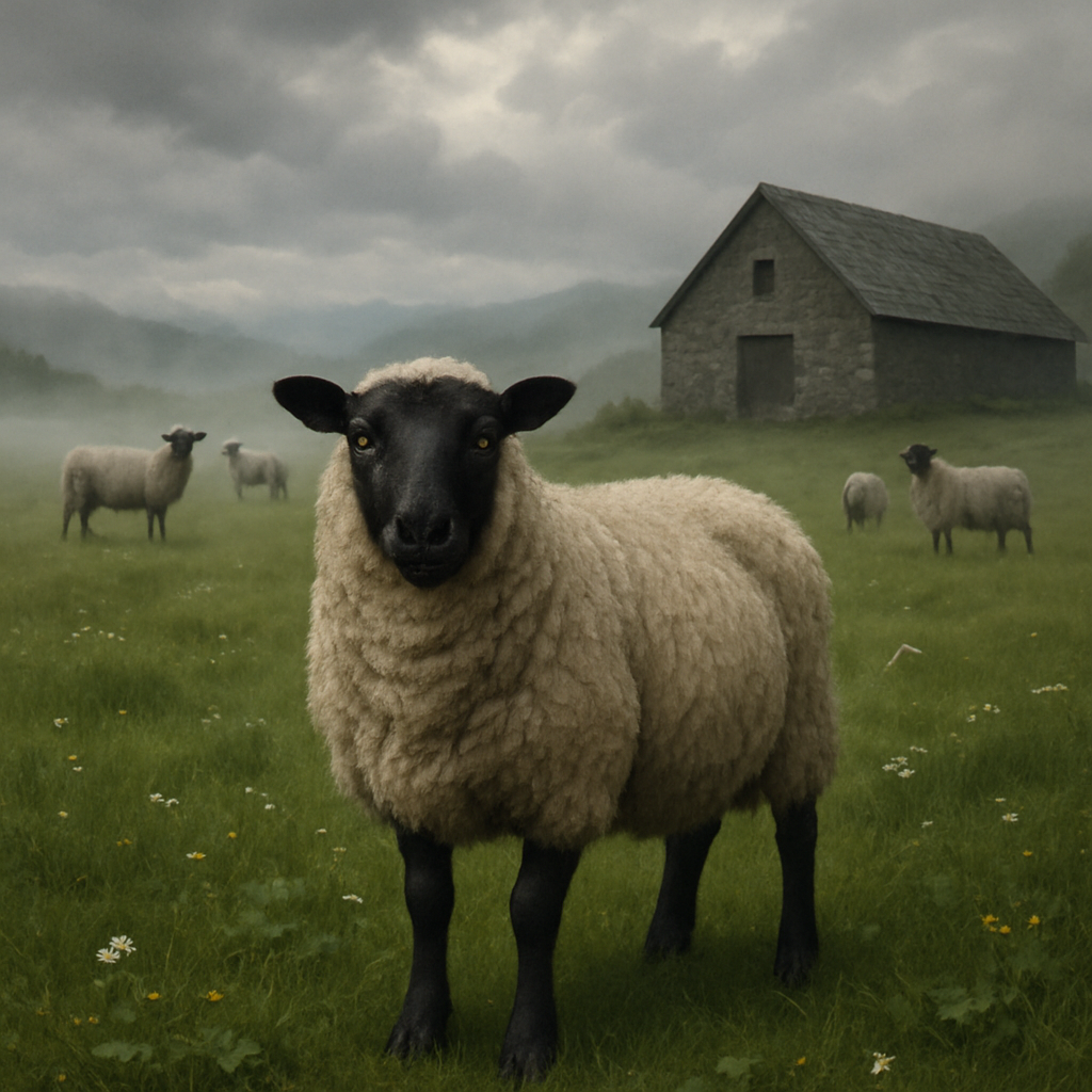 Norwegian Jaeren Sheep - Norway paint by color