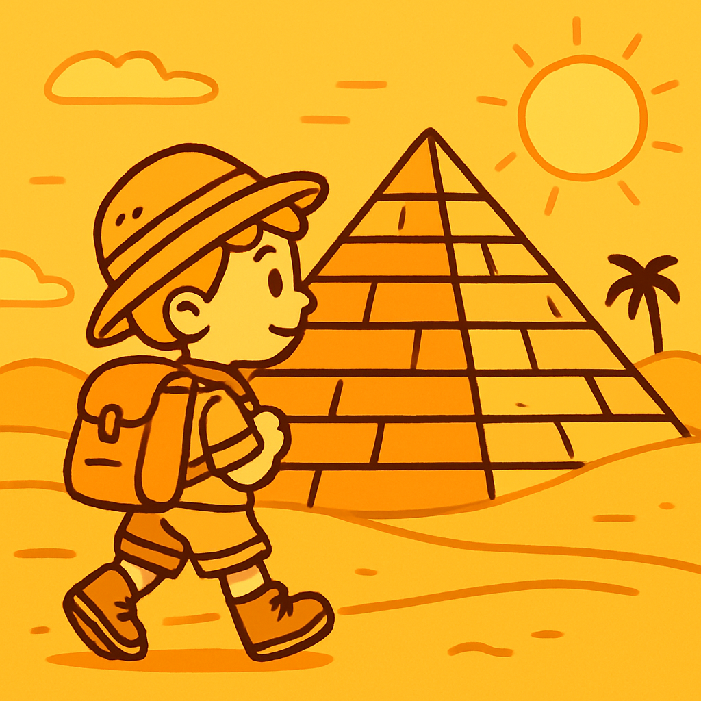 Great Pyramid Explorer Paint by diamonds art
