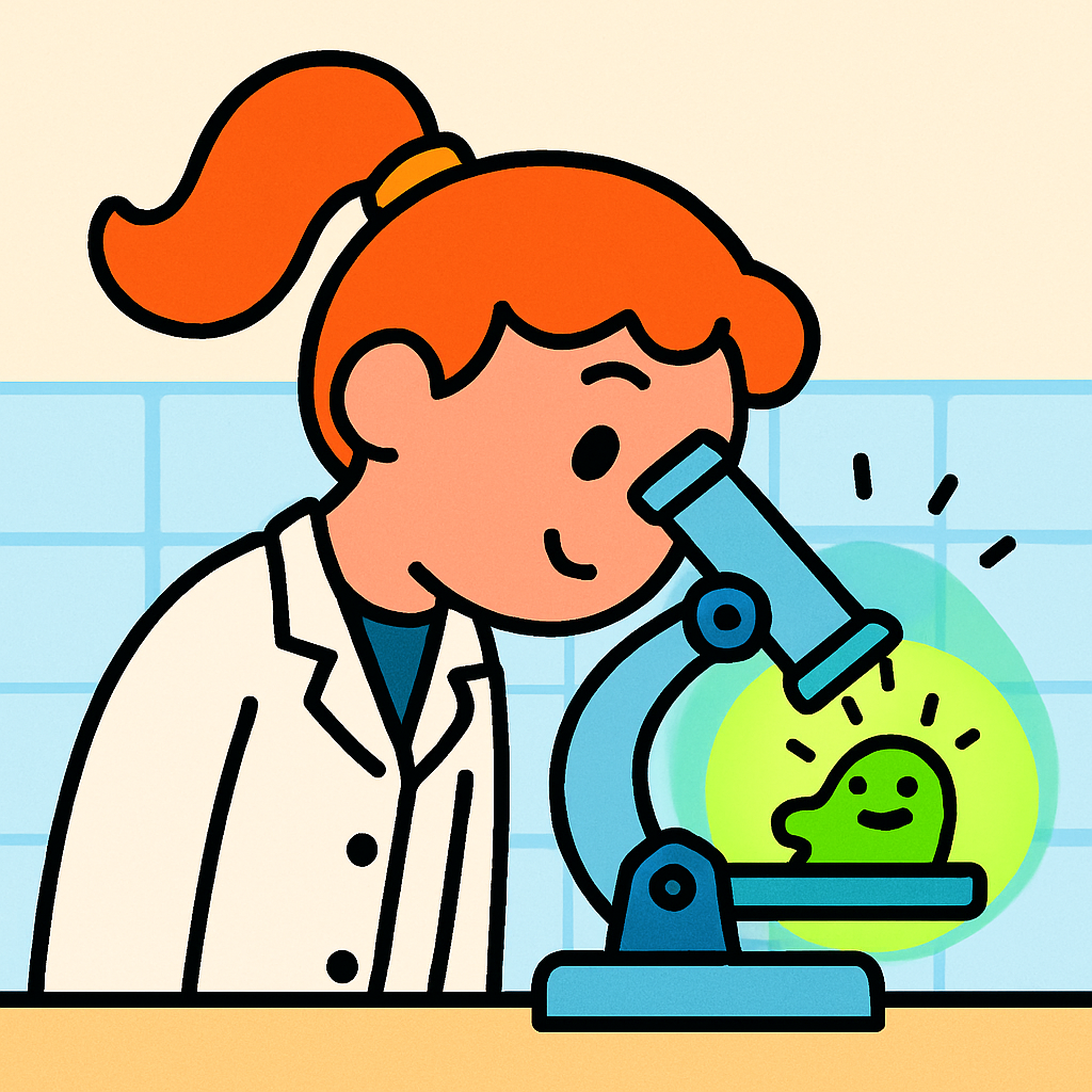 Microscope Magic diamond painting