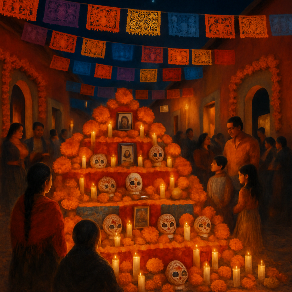 Día De Los Muertos Festival paint by diamonds