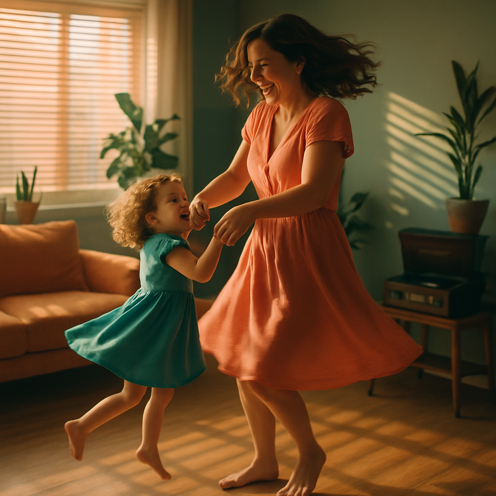 Sunrise Dance In The Living Room diamonded painting kits