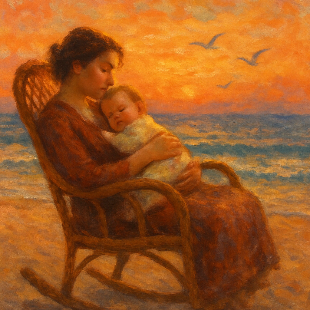 Sunset Lullabies On A Seaside Shore DIY paint by diamonds