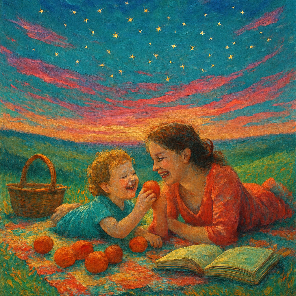 Stardust Picnic Of Giggles paint by diamond