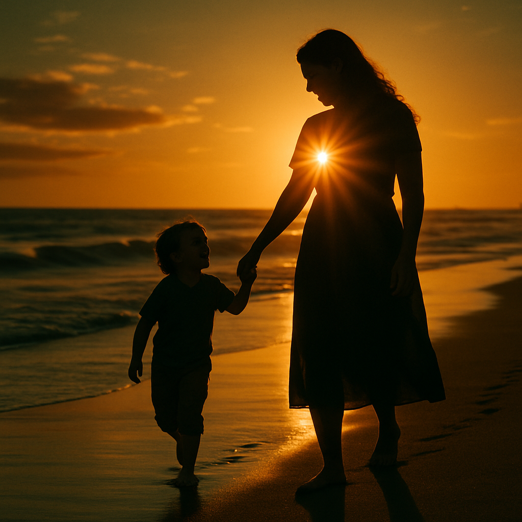 Solar Walk Of Small Hands diamond painting
