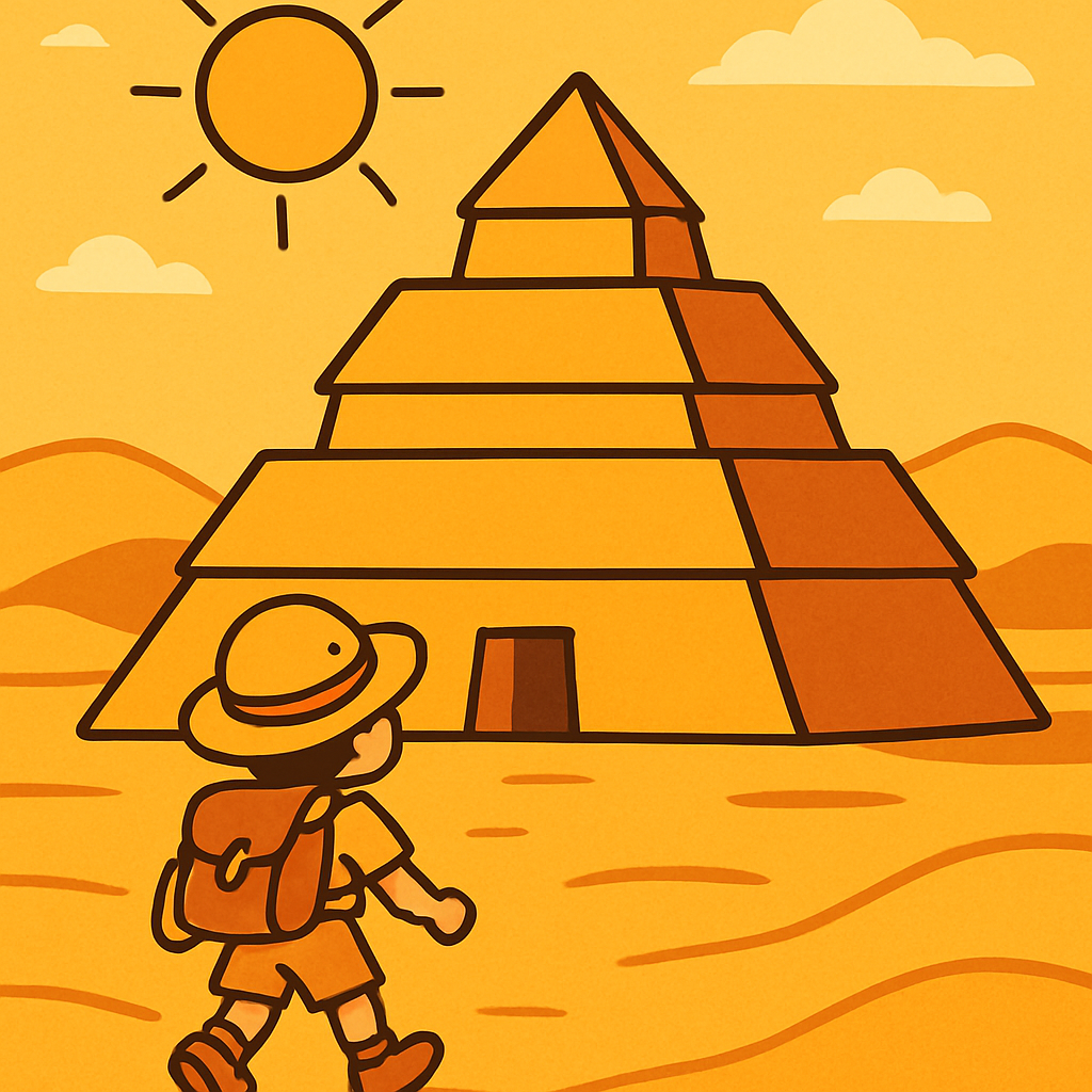 Ancient Pyramid Explorers diamonded painting kits