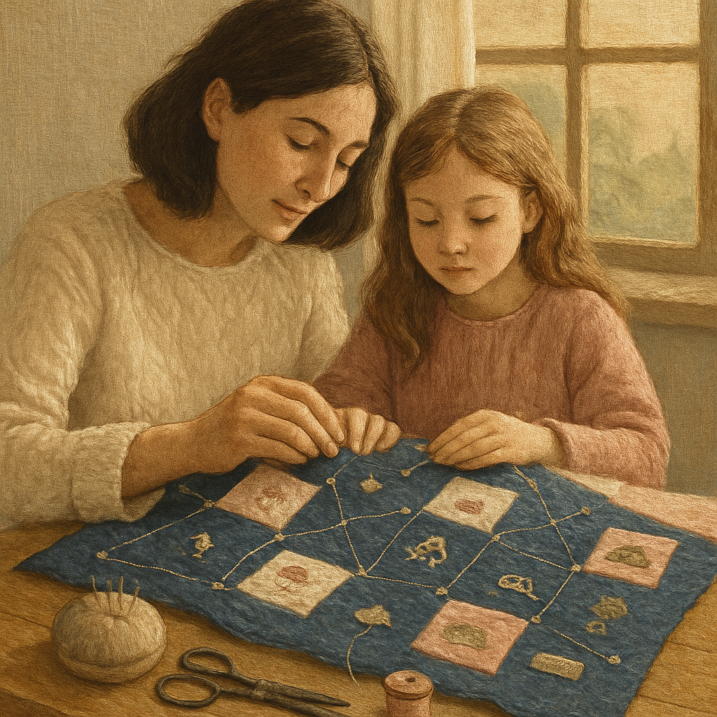Constellation Quilt Of Her Stories paint by diamond
