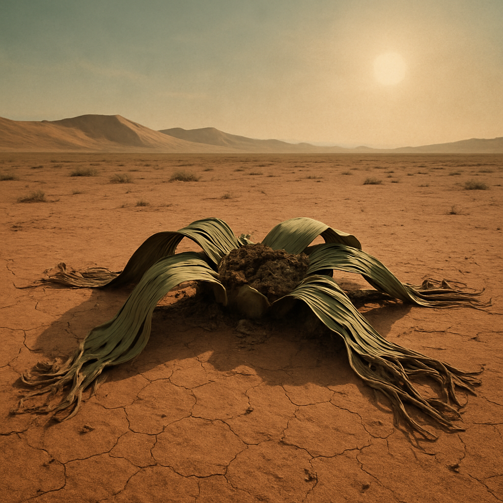 Welwitschia Mirabilis Namib Desert DIY paint by diamonds