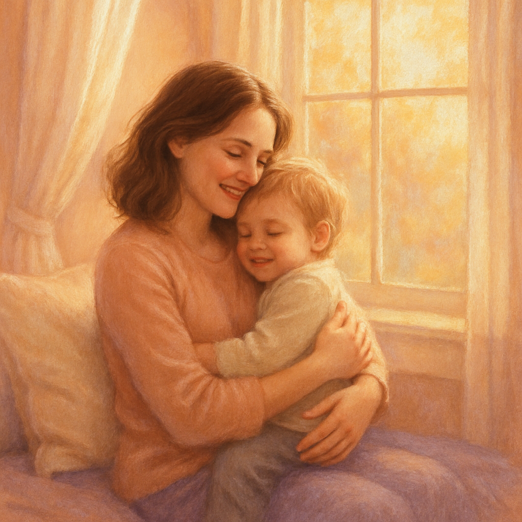 Morning Radiance Embrace By The Window Painting by diamonds kit