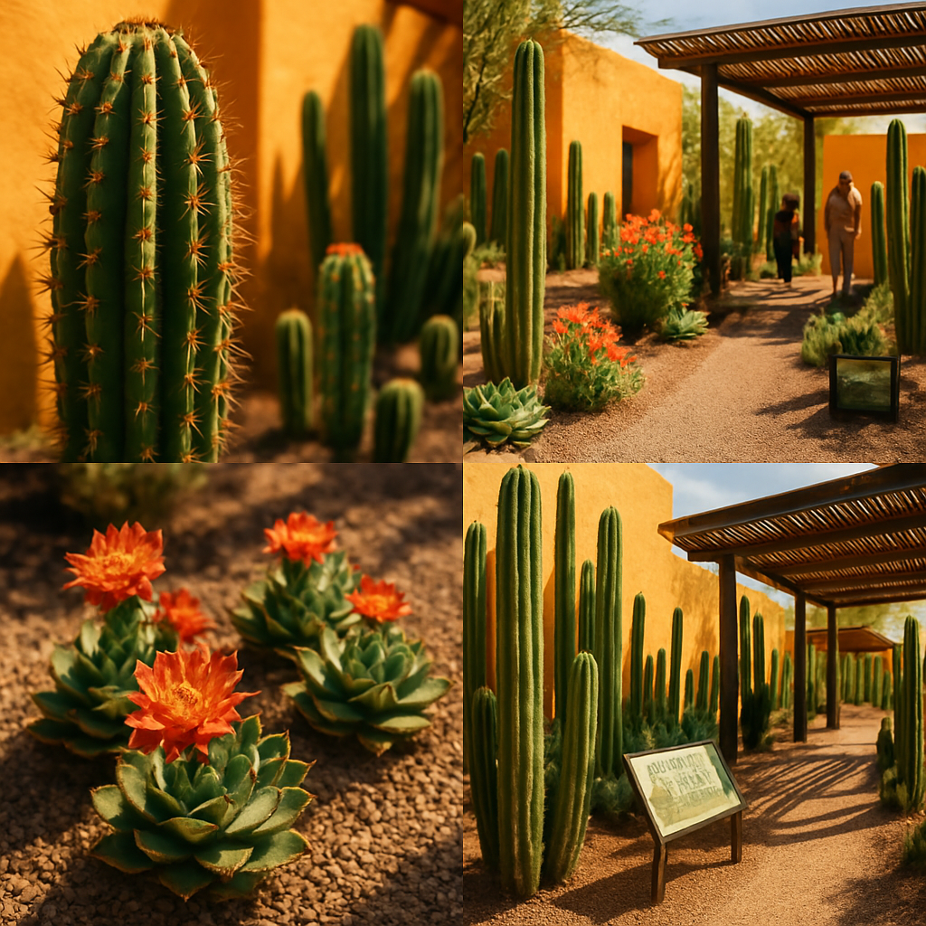 Desert Botanical Garden Phoenix Cactus Conservatory Paint by diamonds art