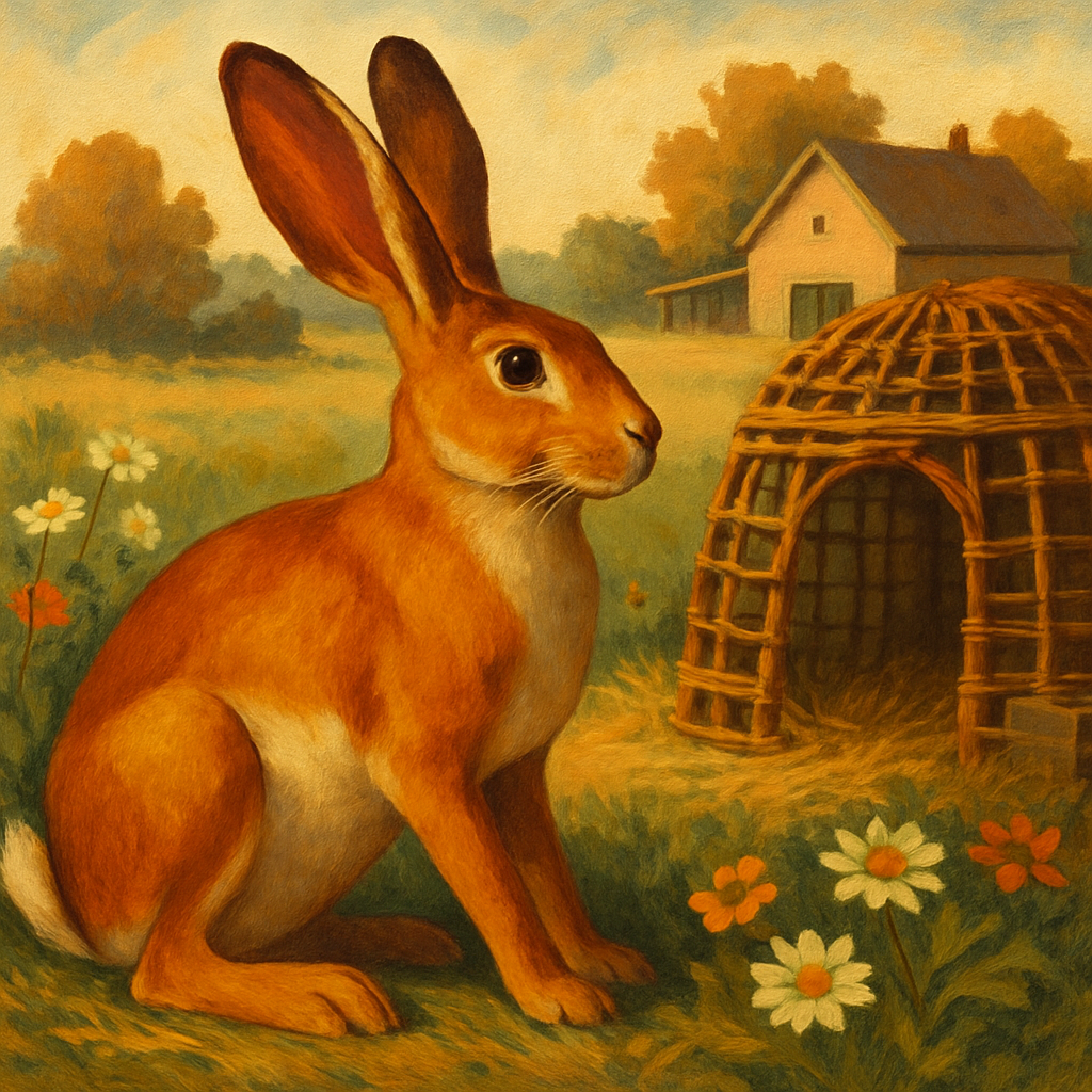 Belgian Hare Rabbit Belgium diamond painting