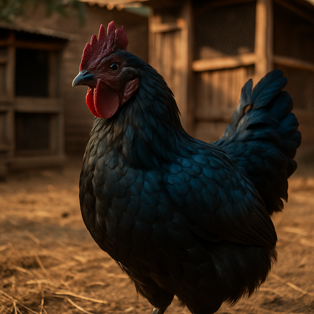 Kadaknath Chicken painting diamond kit