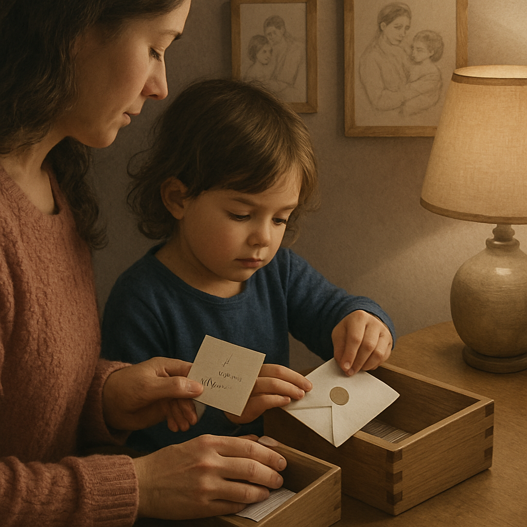 Quiet Archive Of Bedtime Letters Painting by diamonds kit