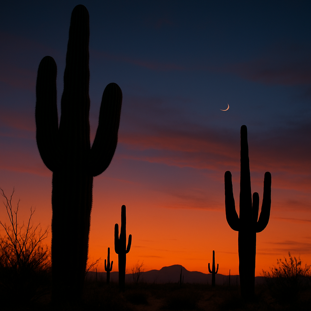 Saguaro Cactus Carnegiea Gigantea Sonoran Desert Arizona USA diamonded painting kits