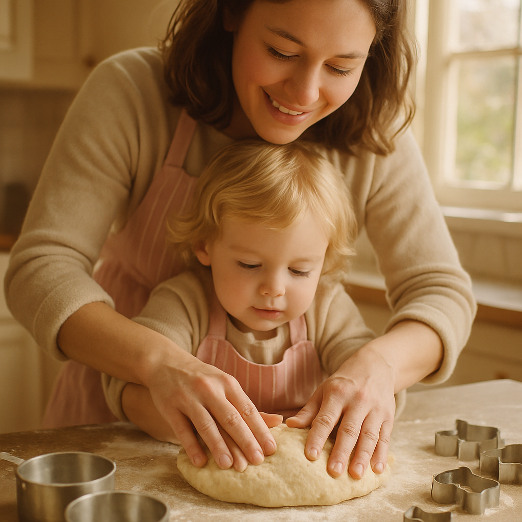 Hands Of Wisdom: Baking Together DIY paint by diamonds