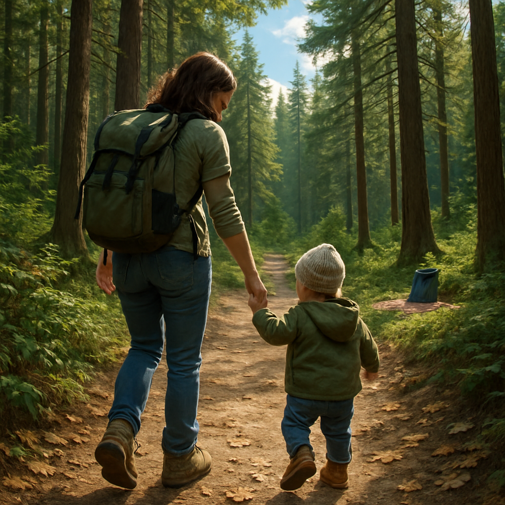 Trail Of Little Steps And Guiding Hand Paint by diamonds kits