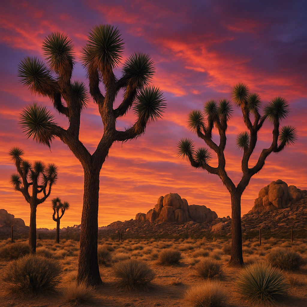 Joshua Tree National Park paint by diamond