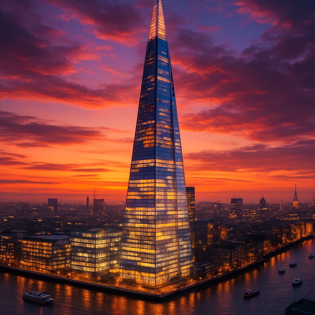 The Shard – London United Kingdom paint by diamond