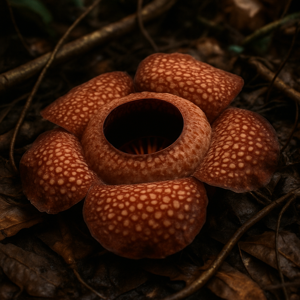 Rafflesia Arnoldii Flower Paint by diamonds kits