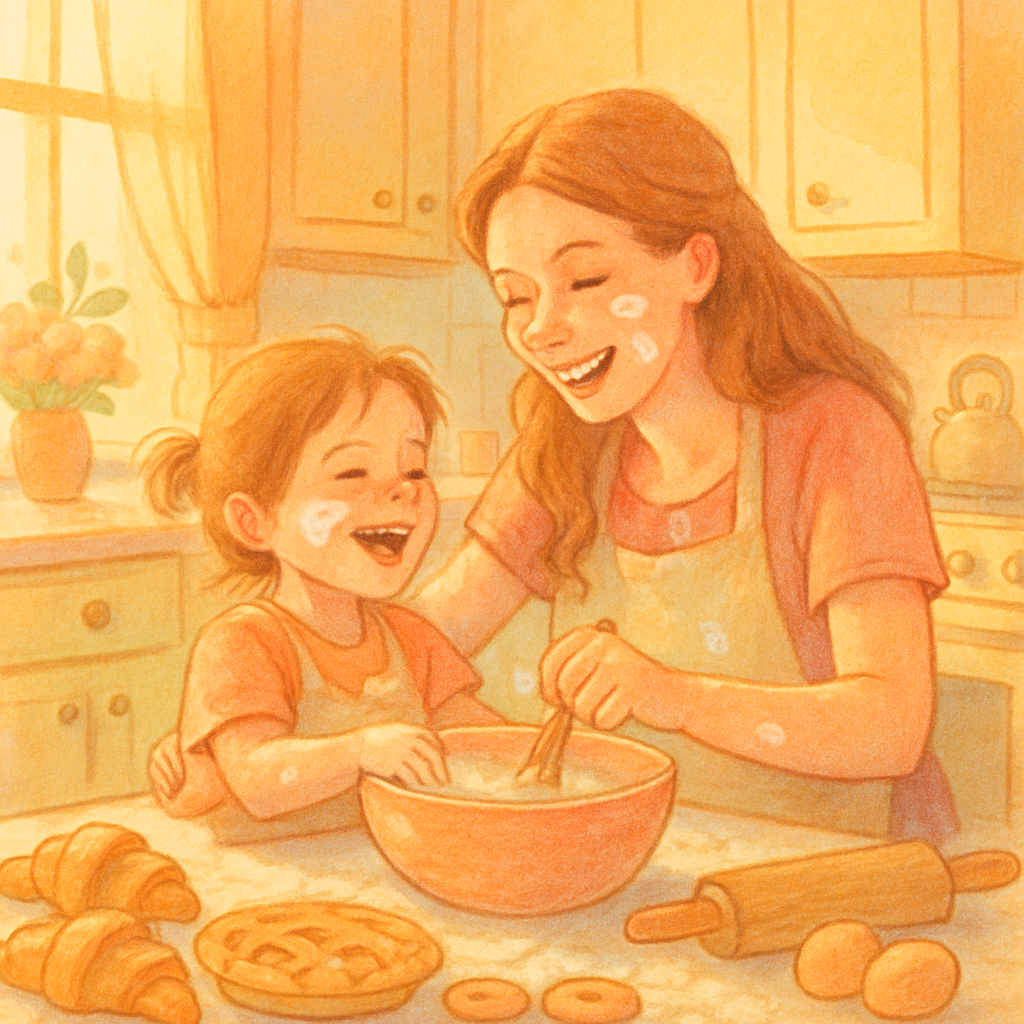 Treasured Traditions: Baking Together In The Kitchen diamond painting