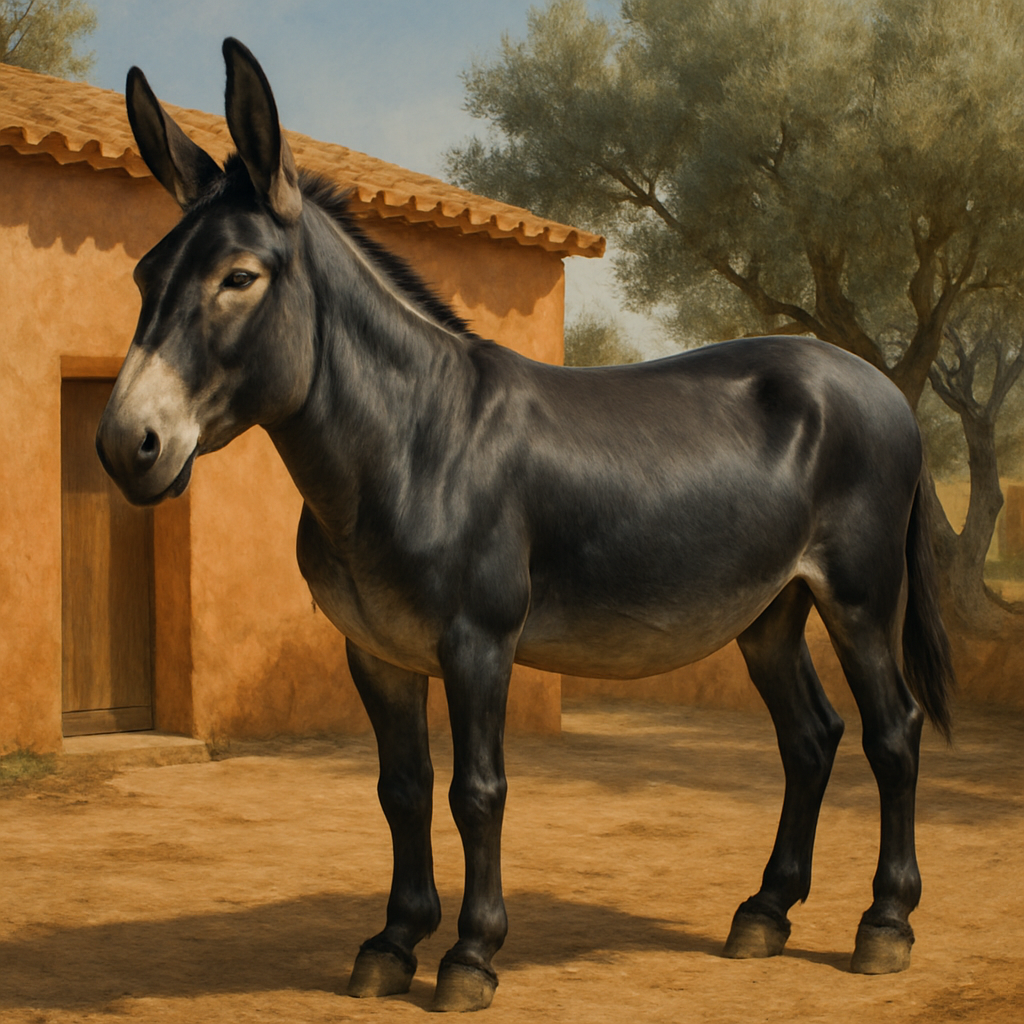 Catalan Donkey Paint by diamonds art