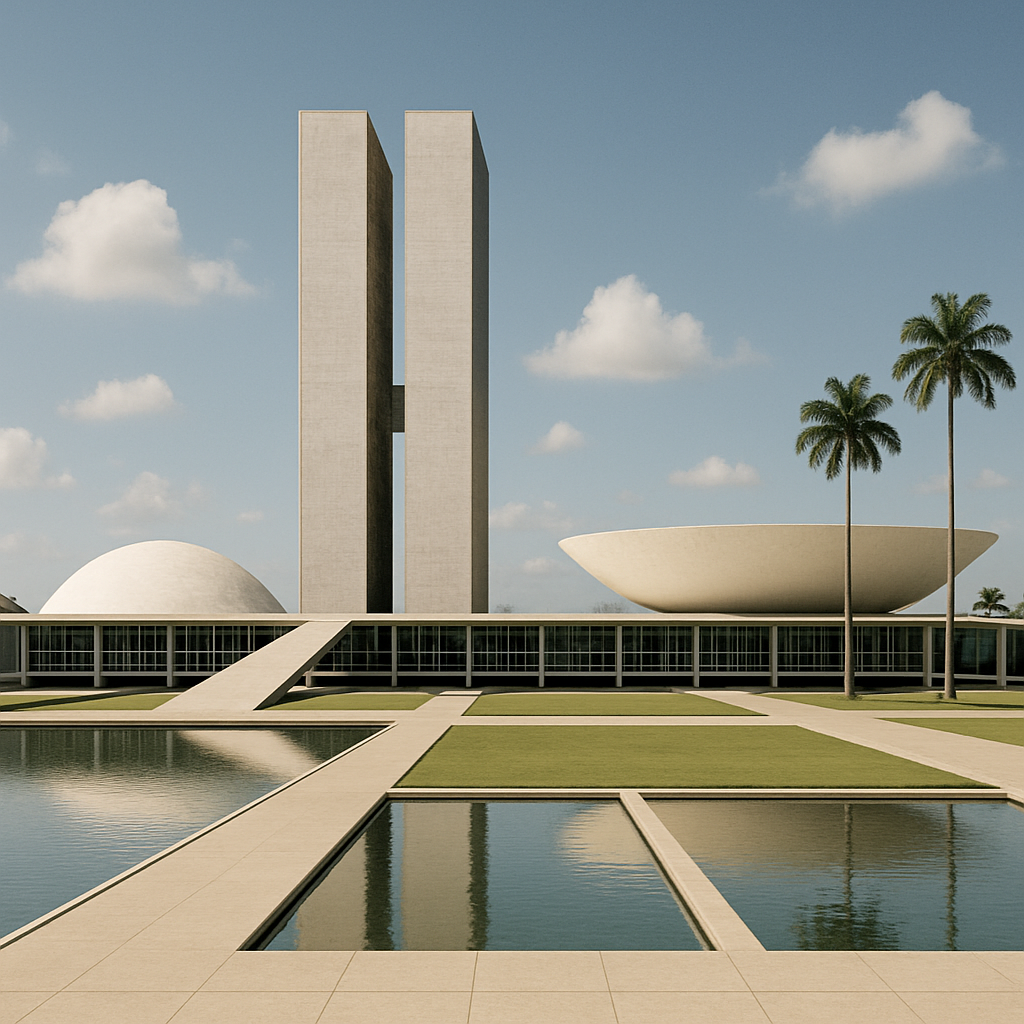 National Congress Brasilia Brazil diamonded painting kits