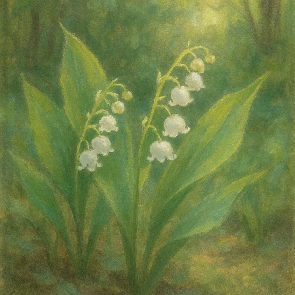 Lily Of The Valley Convallaria Majalis diamonded painting kits